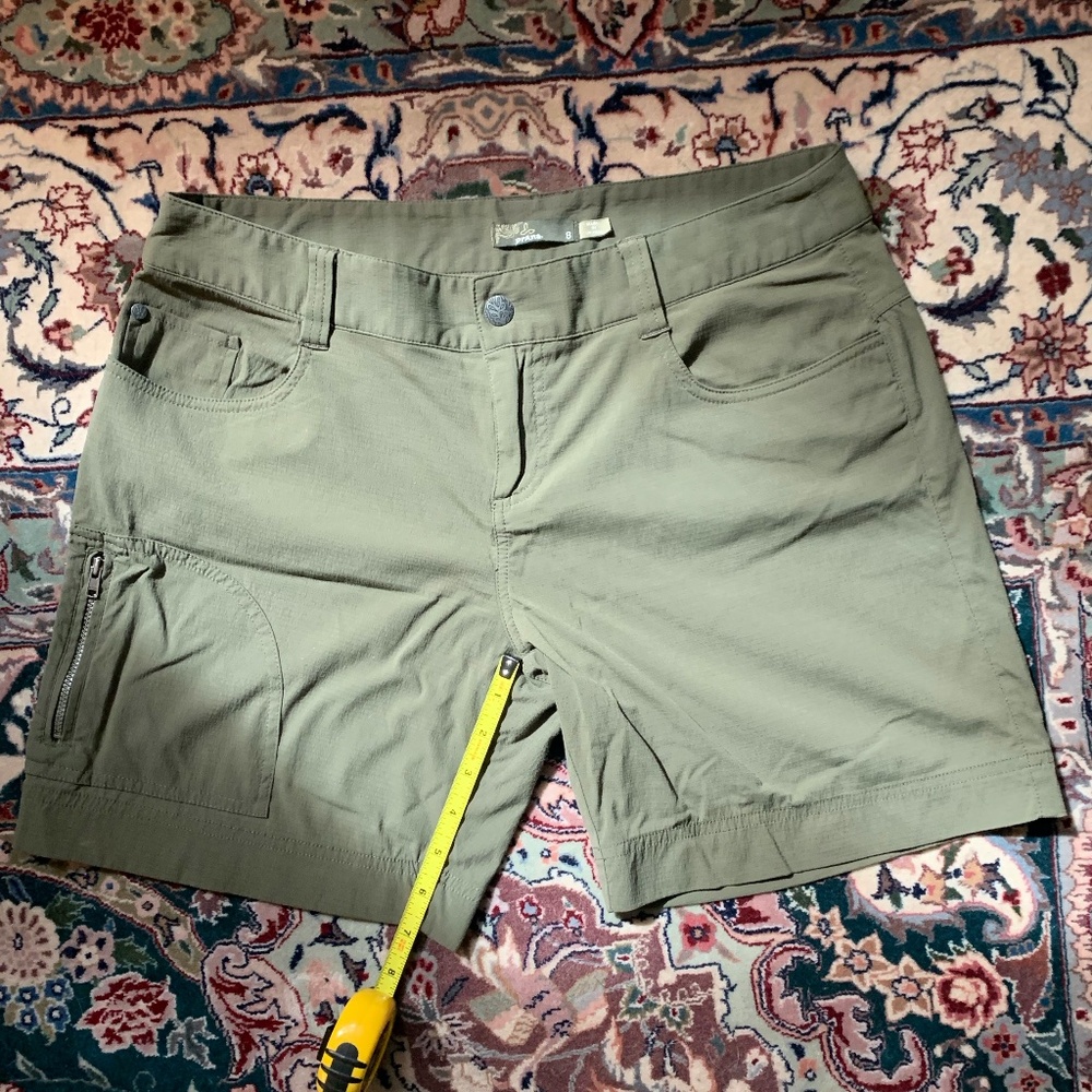 Prana Women's Hazel Shorts Size 8 in Cargo Green - Picture 7 of 8